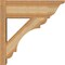 Ekena Millwork Olympic Rough Sawn Traditional Outlooker, Western Red Cedar, 8"W x 22"D x 22"H OUT08X22X22OLY01RWR - alternate 3